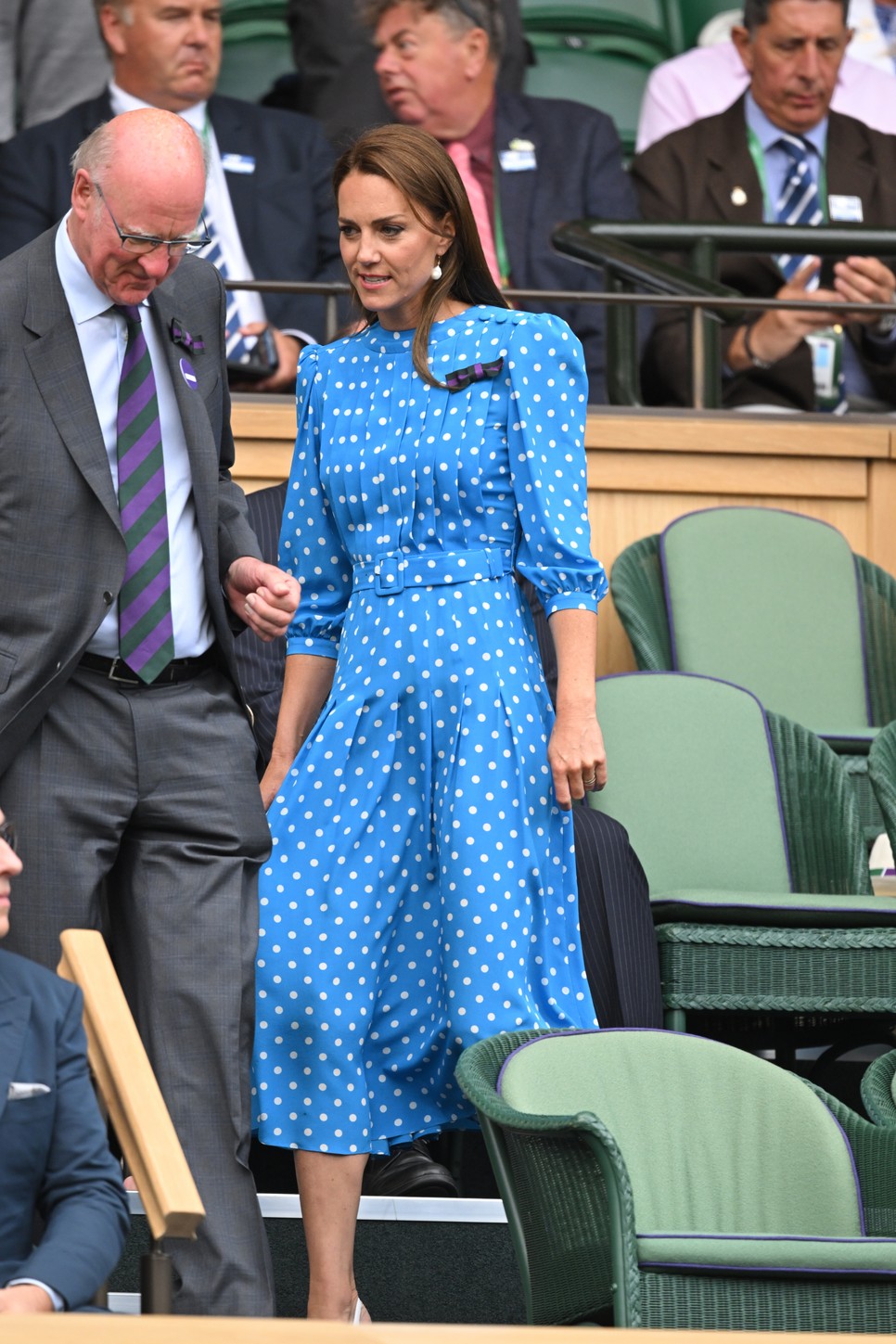 Katalin hercegné a legédesebb ruhában bukkant fel Wimbledonban