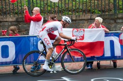 Poważny wypadek i kilka złamań Szymona Sajnoka