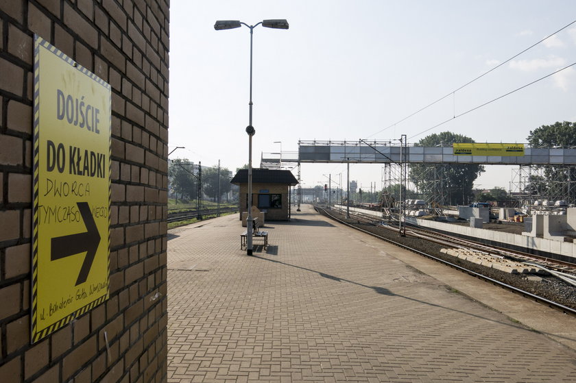 Remont dworca kolejowego w Gliwicach
