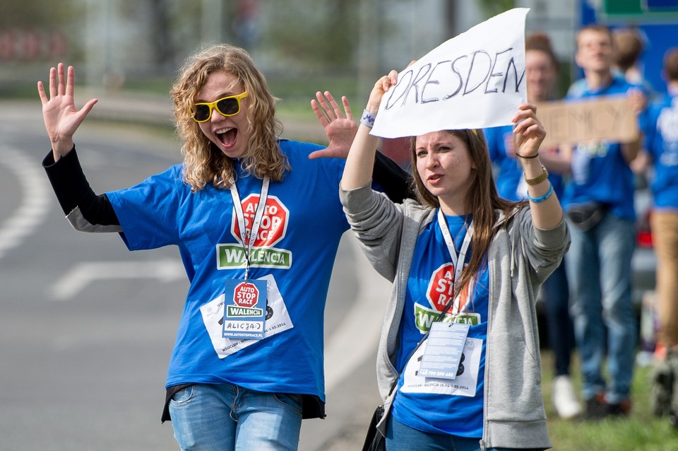 Wyścig autostopowiczów Auto Stop Race 2014