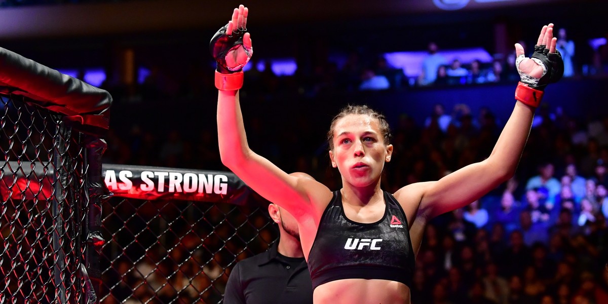 Joanna Jędrzejczyk była jednym z zaproszonych gości na FAME MMA 11 w Gliwicach