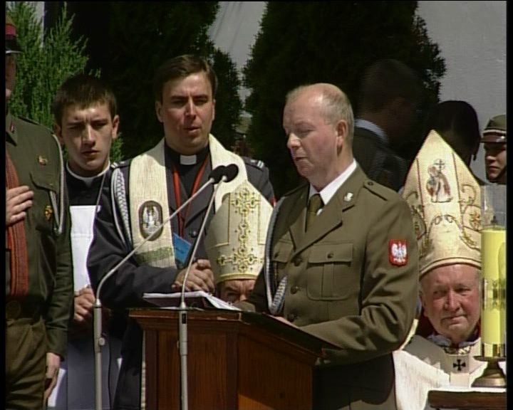 Uroczystość otwarcia Cmentarza Orląt we Lwowie