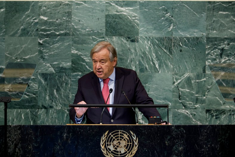 Sekretarz Generalny ONZ Antonio Guterres