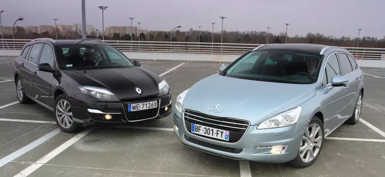 Używane kombi z dieslem w dobrej cenie - Renault Laguna kontra Peugeot 508