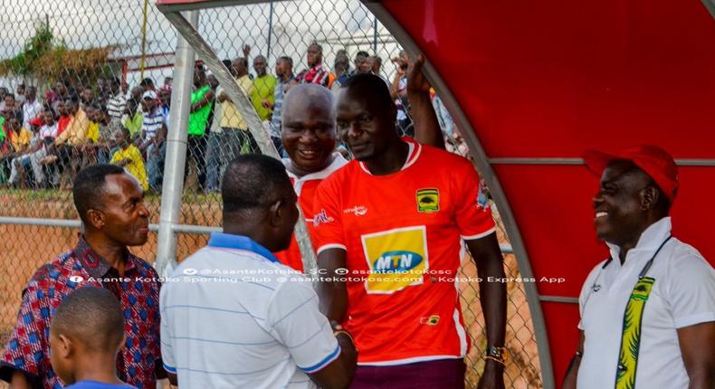 Asante Kotoko striker George Abege