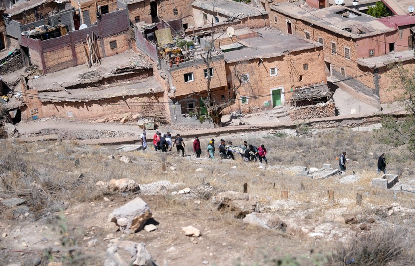 Potres u Maroku - selo Mulaj Brahim kod Marakeša