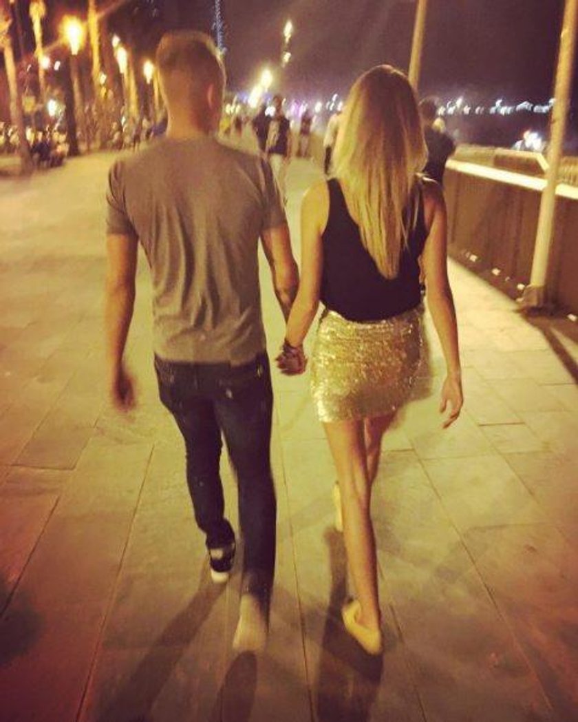 Kamil Grosicki i Dominika Grosicka