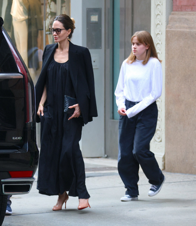 Angelina Jolie i Vivienne w Nowym Jorku