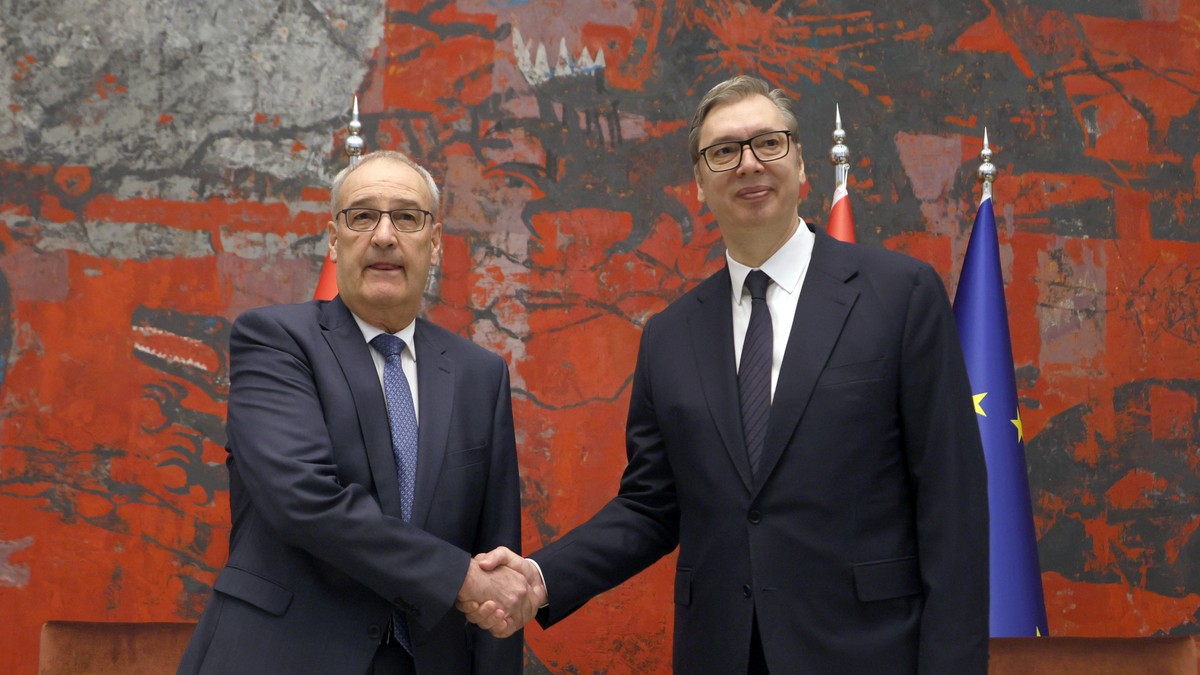 Poseta predsednika Švajcarske Konfederacije Gi Parmelana