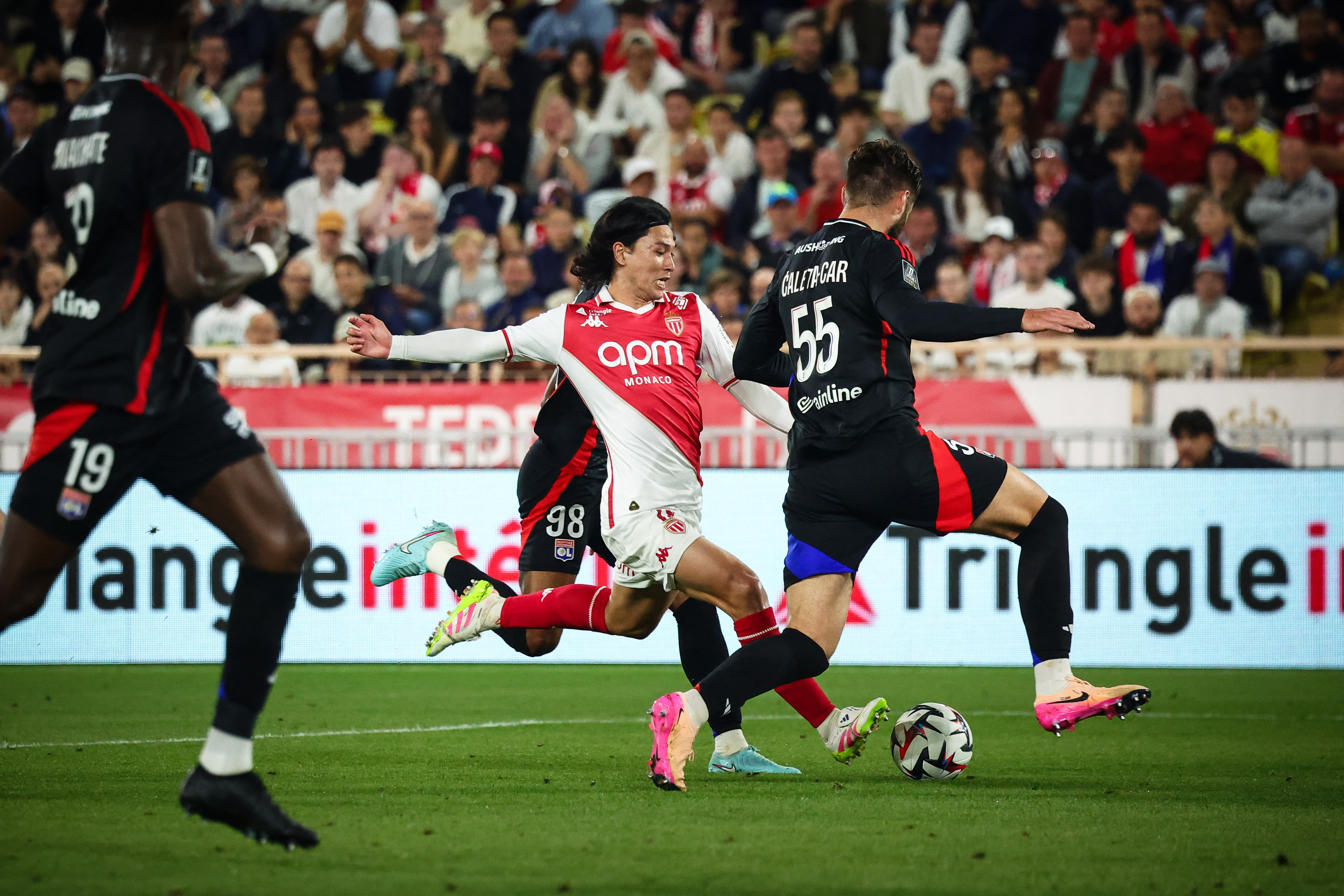 Monaco dos au mur face à Lyon: match à six points pour le podium