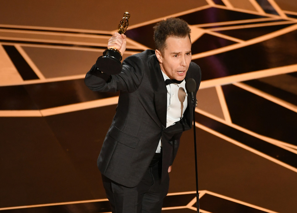 Sam Rockwell z nagrodą dla Najlepszego aktora drugoplanowego