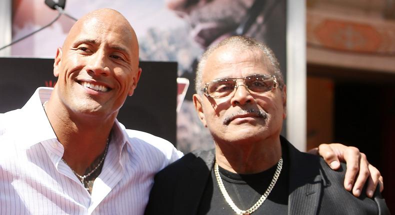 The Rock Posted a Moving Tribute to His Father