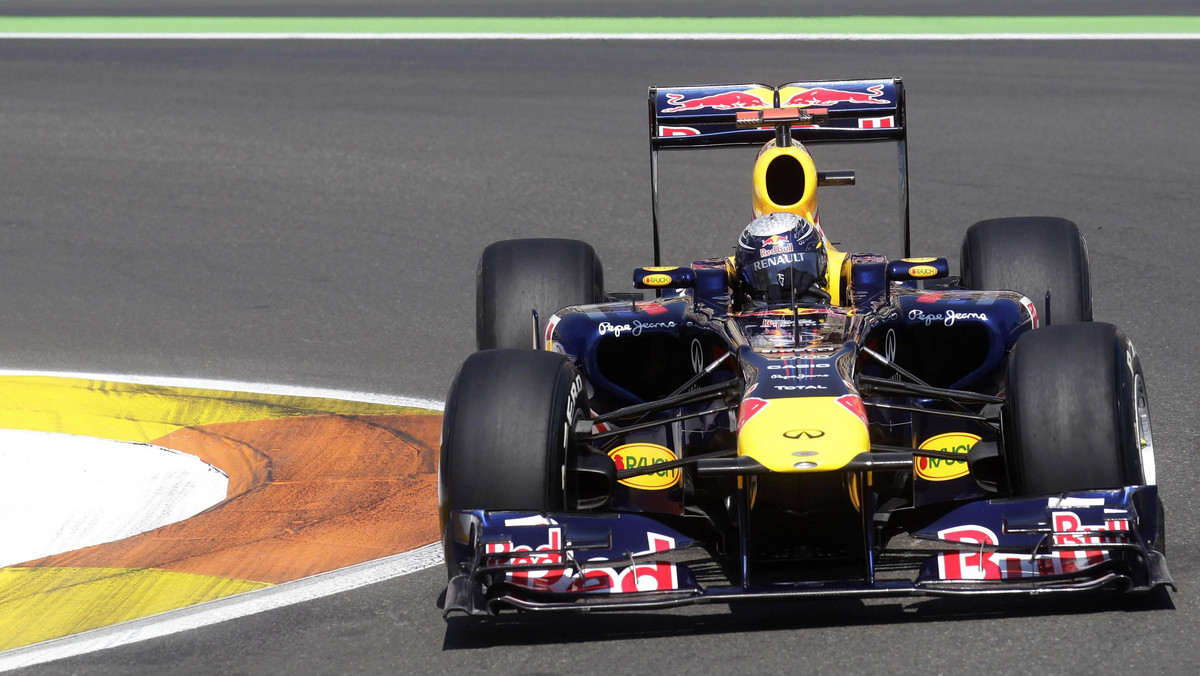 Sebastian Vettel (Red Bull Racing) był najlepszy podczas kwalifikacji do niedzielnej GP Europy i na torze w Walencji pojedzie z pole position.