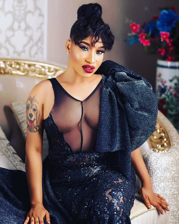Tonto Dikeh in her response demanded that Stella Dimokokorkus should explain how and when she owed the said amount of money. [Instagram/TontoDikeh]
