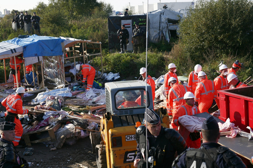 Ewakuacja "dżungli" w Calais