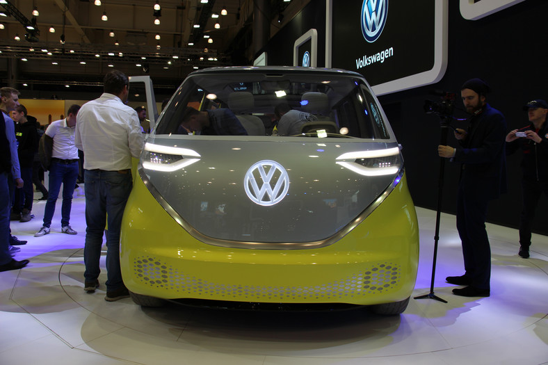 Volkswagen I.D. Buzz podczas Poznań Motor Show