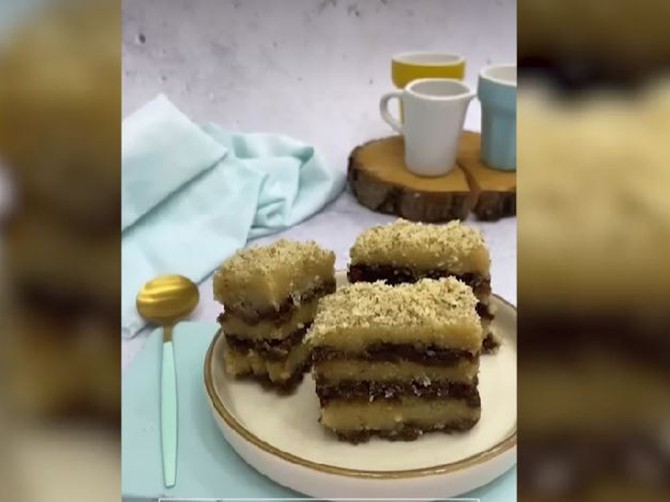Šarena badem torta