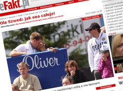 Ola Szwed całuje gorąco