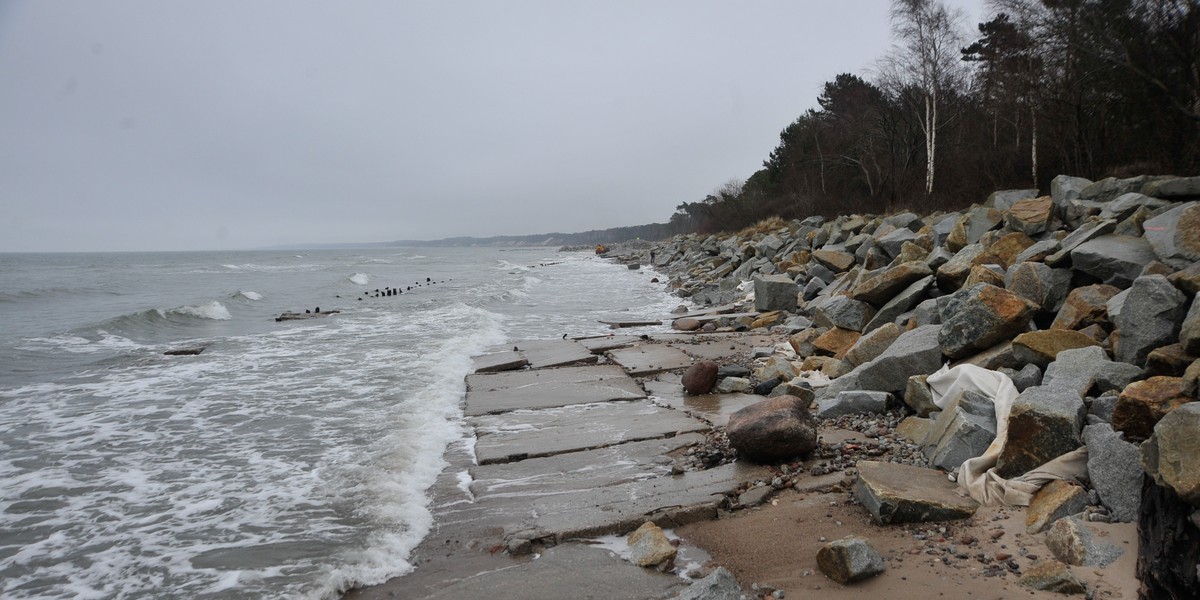 Plaża w Ustce