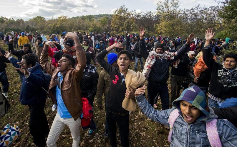 Kolejne zamieszki na granicy grecko- macedońskiej z udziałem migrantów.