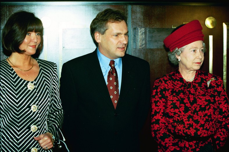 Jolanta Kwaśniewska, Aleksander Kwaśniewski, Elżbieta II Windsor