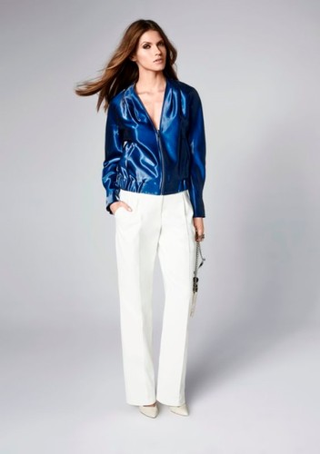 Metaliczne ubrania z kolekcji Simple CP wiosna/lato 2014