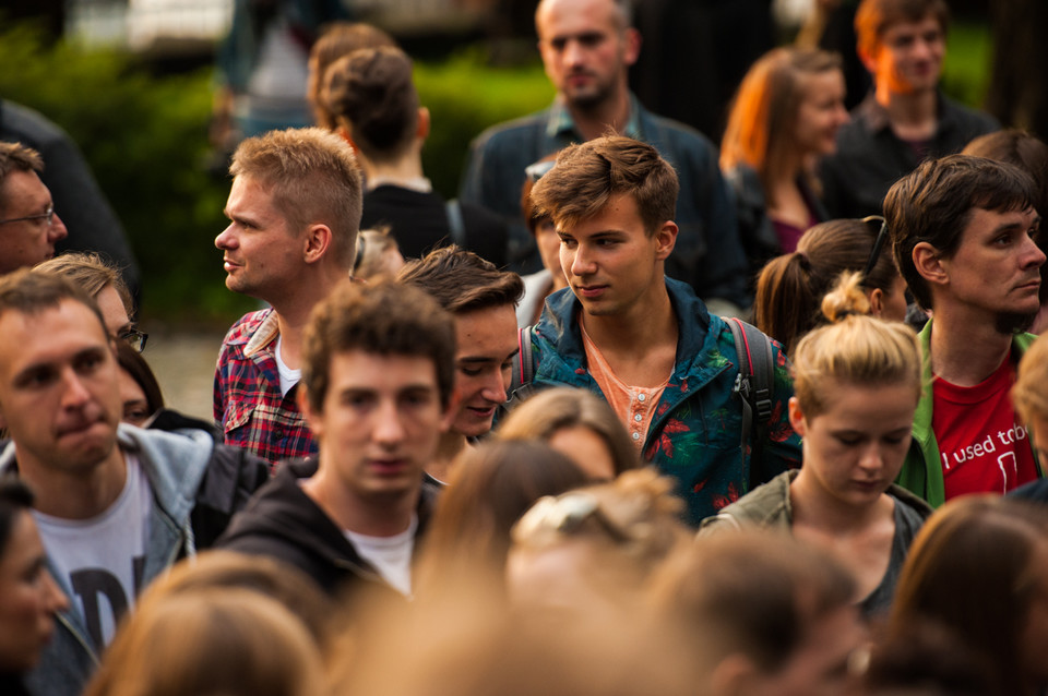 Publiczność na festiwalu Tauron Nowa Muzyka