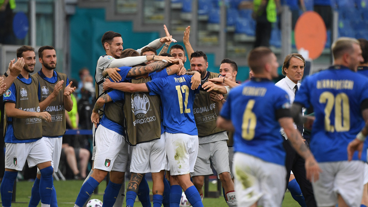 Euro 2020: Włochy wygrały z Walią, choć grały rezerwowym składem. Nieoczekiwany bohater