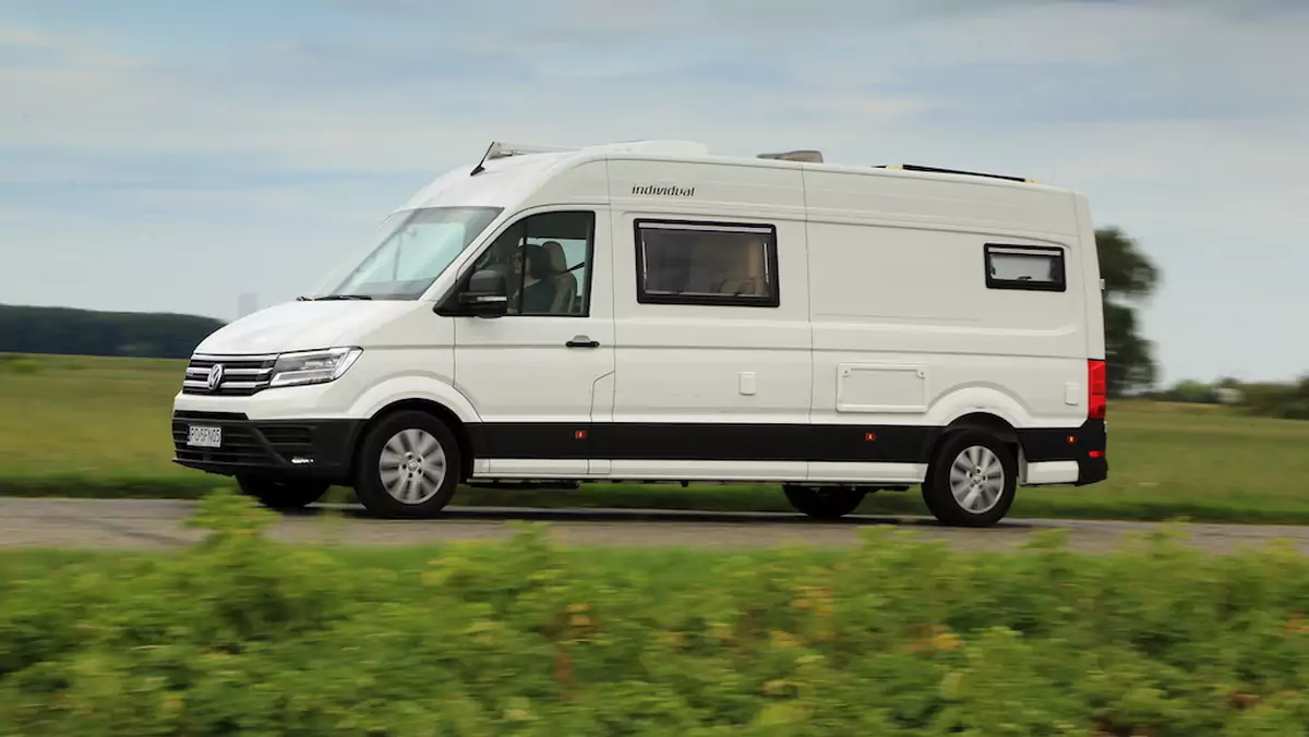 Volkswagen Crafter kamper – podróż po Norwegii