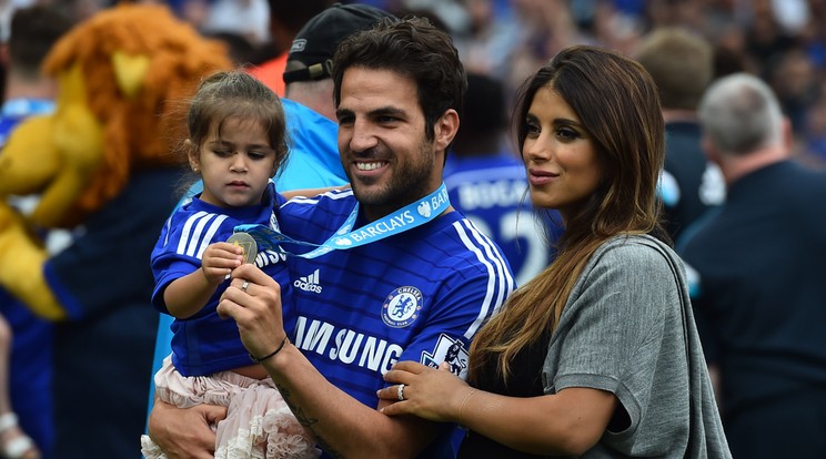 Egyre csak nő a Fabregas-gyerkőcök száma a Chelsea legutóbbi, 2015-ös bajnoki címe óta /Fotó: AFP