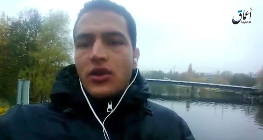 Anis Amri na video snimku kojim se zakleo na odanost Islamskoj državi