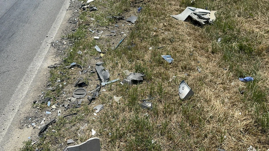 Mesto saobraćajne nesreće na Obrenovačkom putu   kod Umke