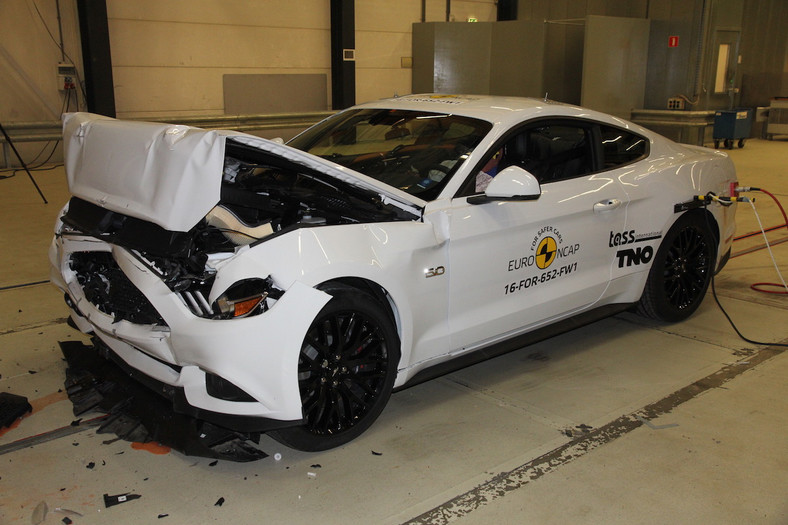 Ford Mustang - testy Euro NCAP