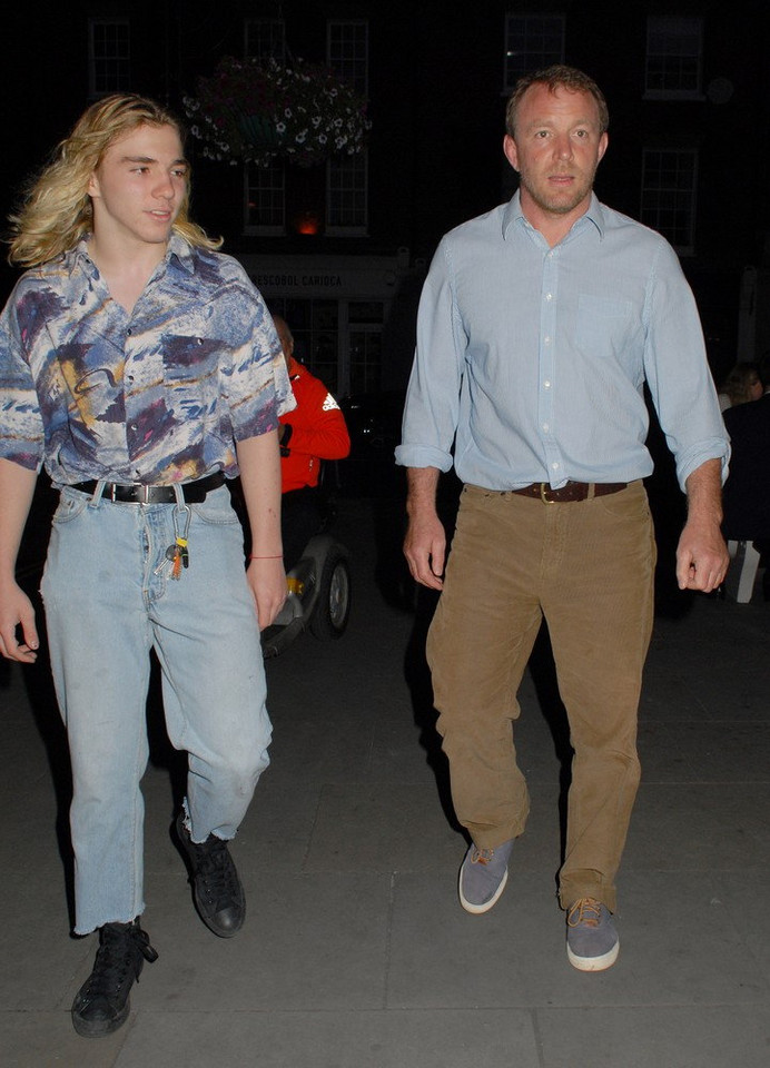 Rocco Ritchie i Guy Ritchie