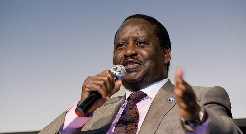 ODM leader Raila Odinga during a past event