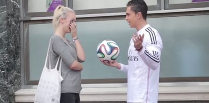 Podryw "na Cristiano"? To działa! Udawał gwiazdora i wyrywał gorące laski! WIDEO