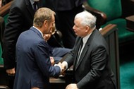 Donald Tusk i Jarosław Kaczyński