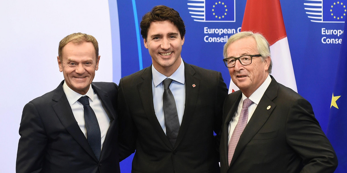 Unia Europejska i Kanada podpisały umowę CETA 30 października 2016 
