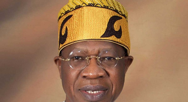 Minister for Information, Lai Mohammed