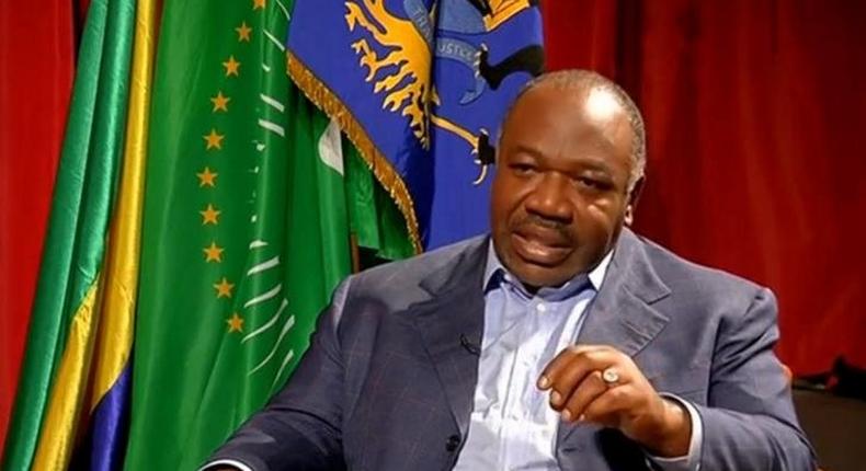 A still image from video shows Gabon President Ali Bongo being interviewed in Libreville, Gabon, September 24, 2016. 