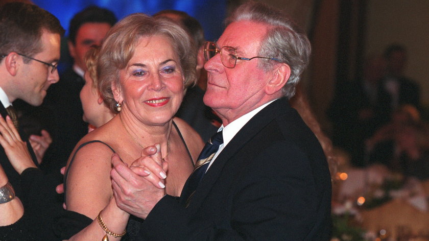 Wiesław Gołas z żoną Marią w 2010 r.