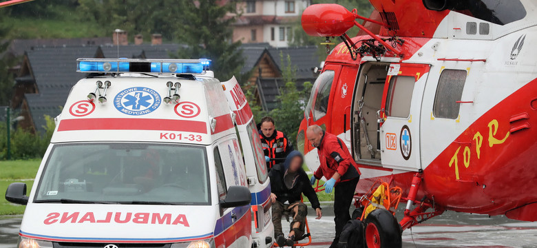 Gwałtowna burza nad Tatrami. Cztery ofiary śmiertelne, dziesiątki rannych