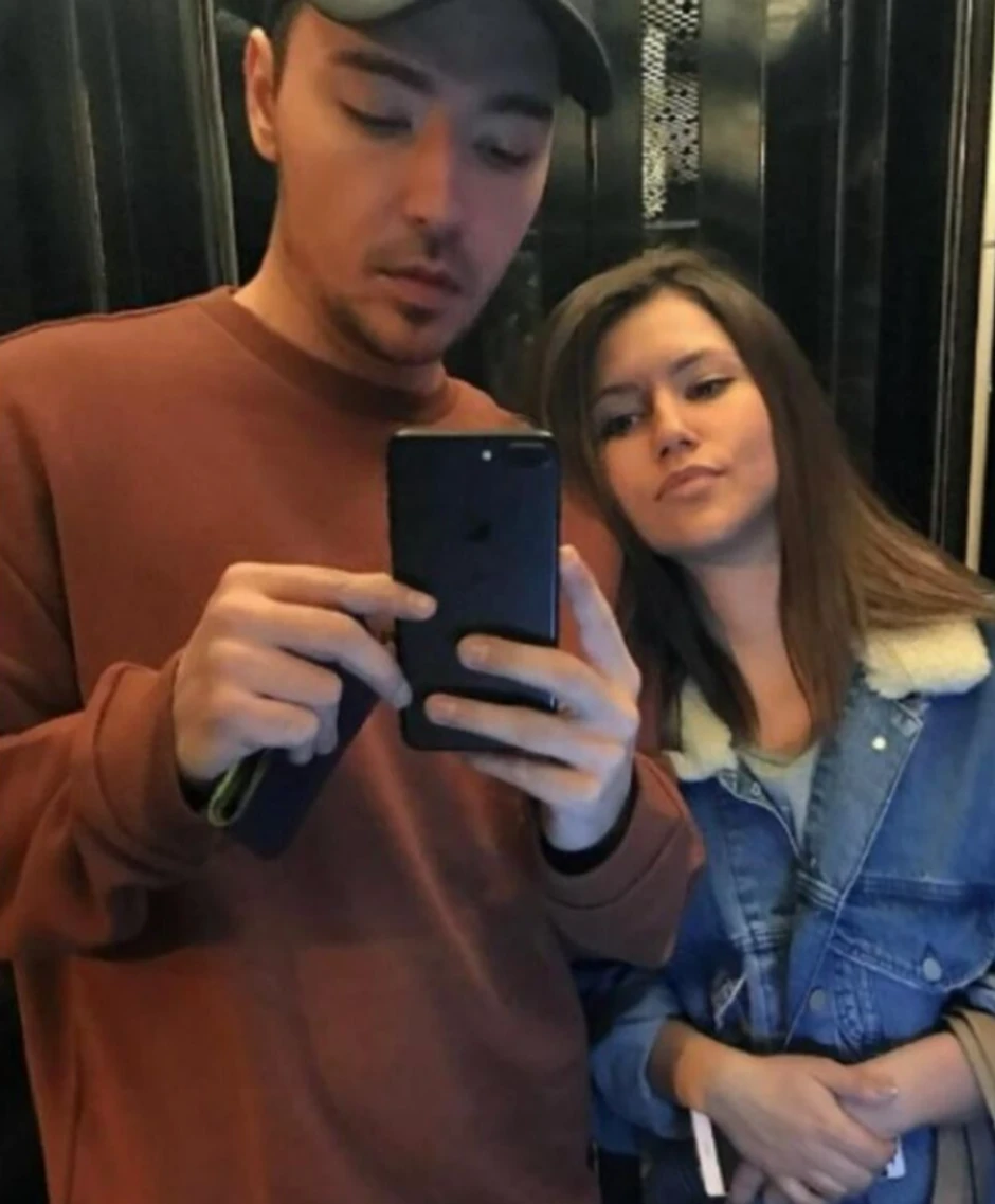 Milan Stanković sa sestrom