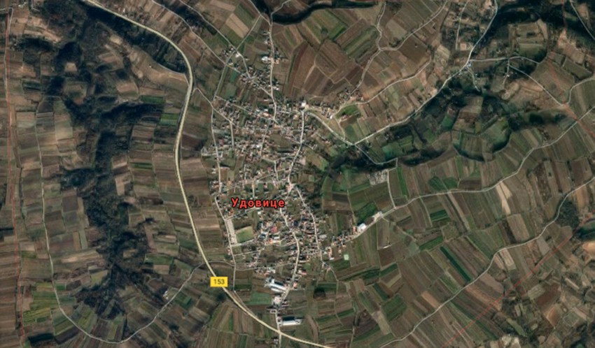 Udovice foto Screenshot Google streetview