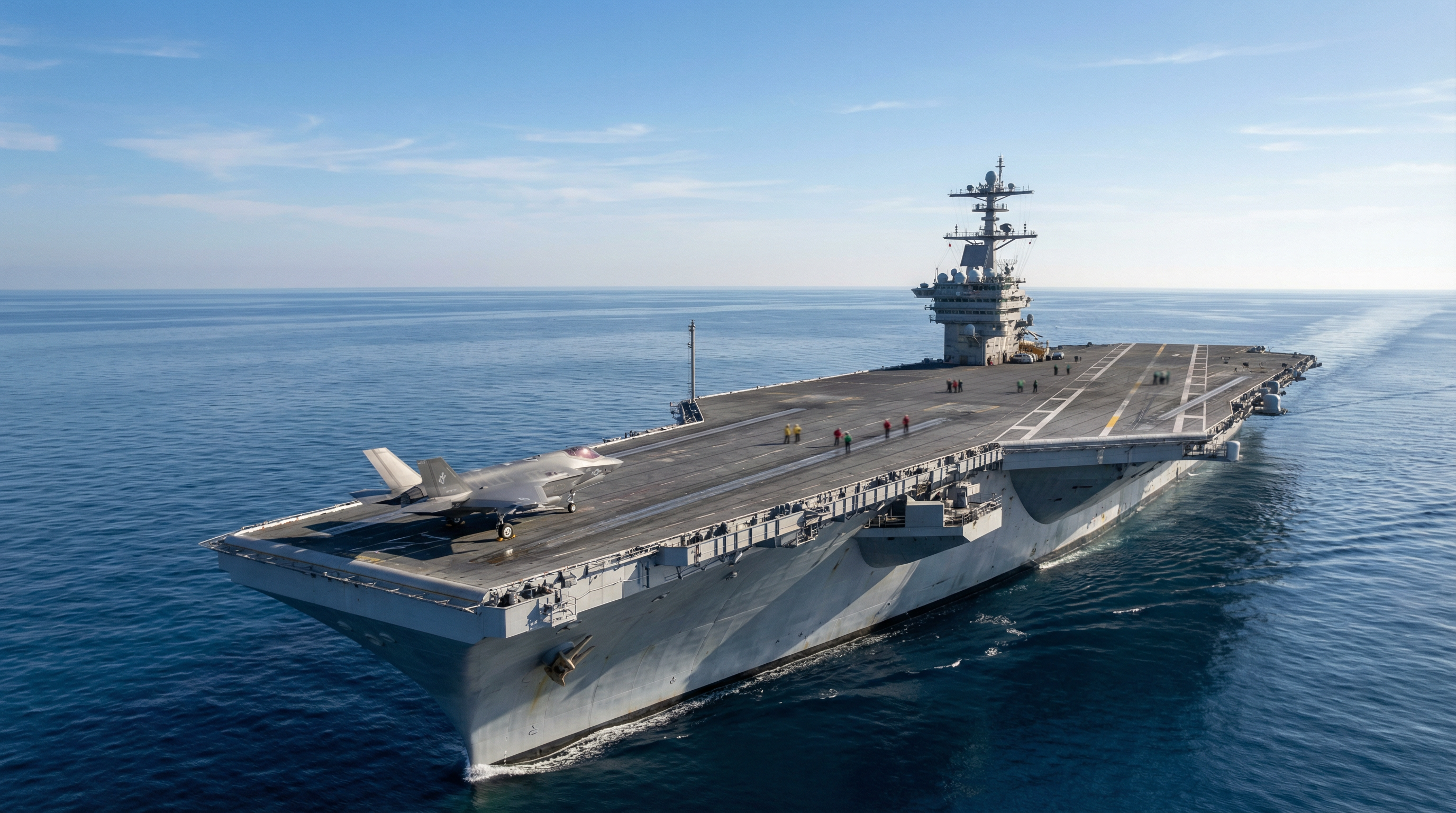 US-Kampfjet schießt iranische Drohne nahe Flugzeugträger im Arabischen Meer ab