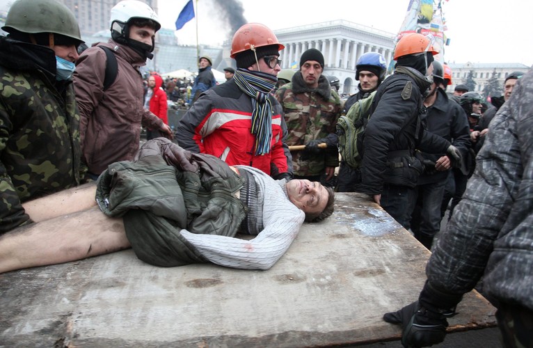 Dziś Dzień Niebiańskiej Sotni na Ukrainie - tak było rok temu