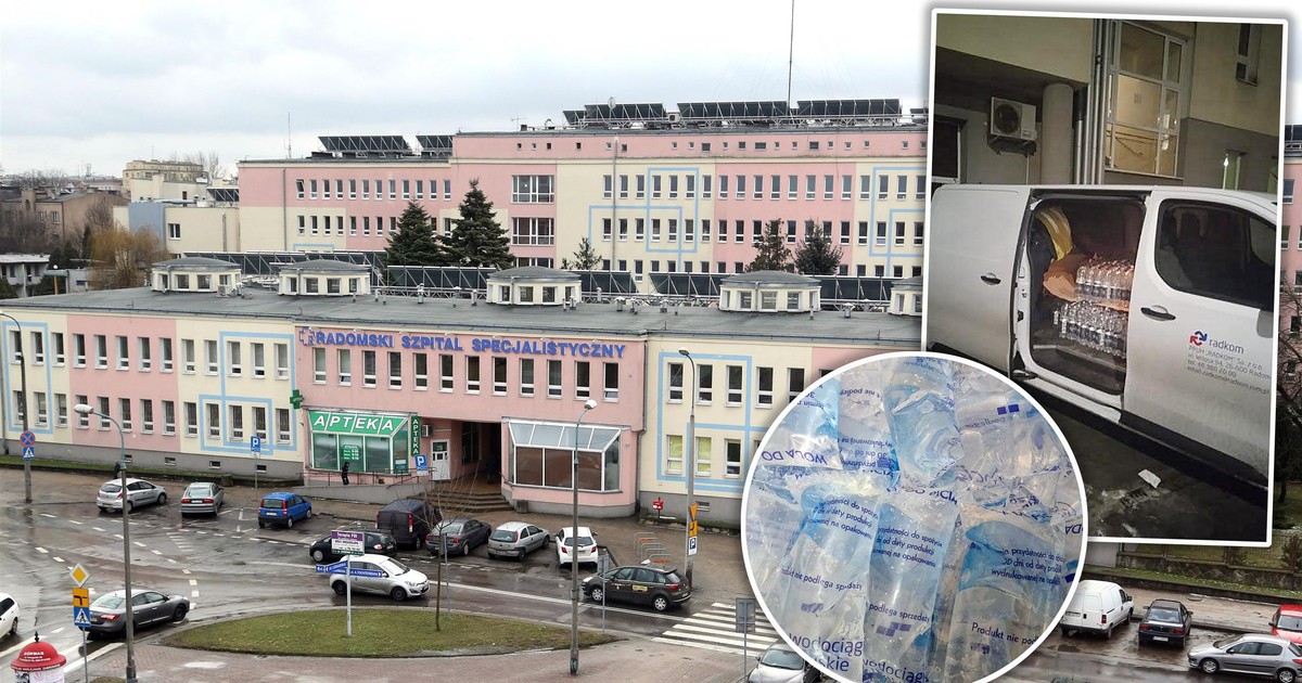 Bakterie w wodzie: Radomski szpital wstrzymuje przyjęcia i odwołuje operacje
