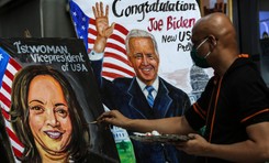 Joe Biden i Kamala Harris z nagrodą 'Człowiek roku' tygodnika 'Time'