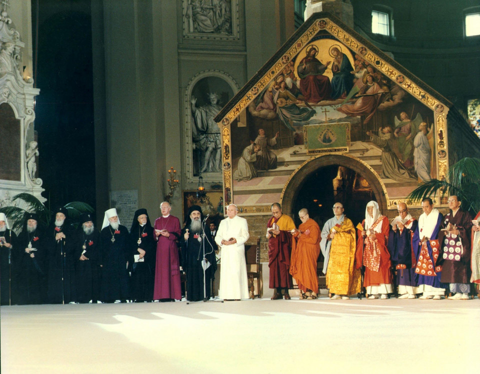 Spotkanie przedstawicieli światowych religii w Asyżu, 1986 r.
