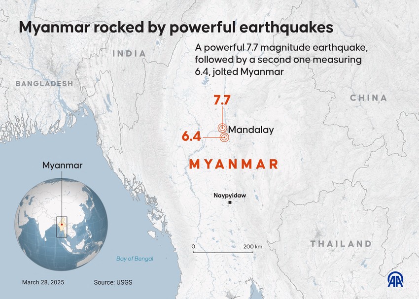 Zemljotres u Mjanmaru